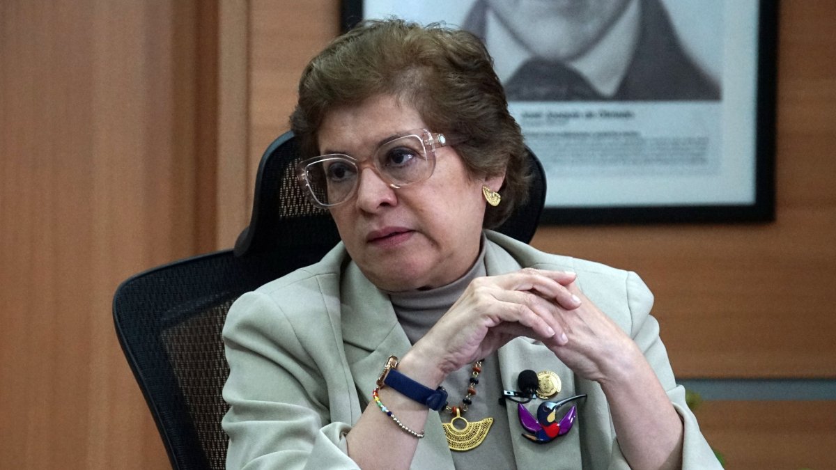 La ministra de Trabajo.