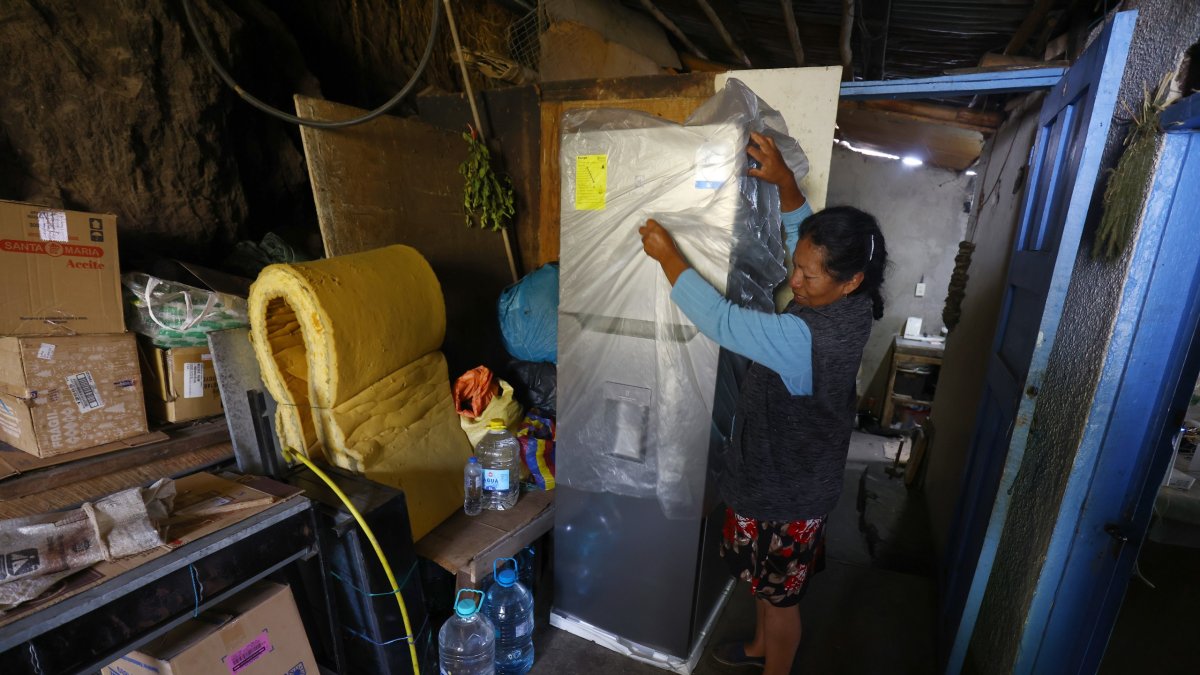Ángela Maleza fue una de las afectadas por el incendio en el barrio Bolaños.