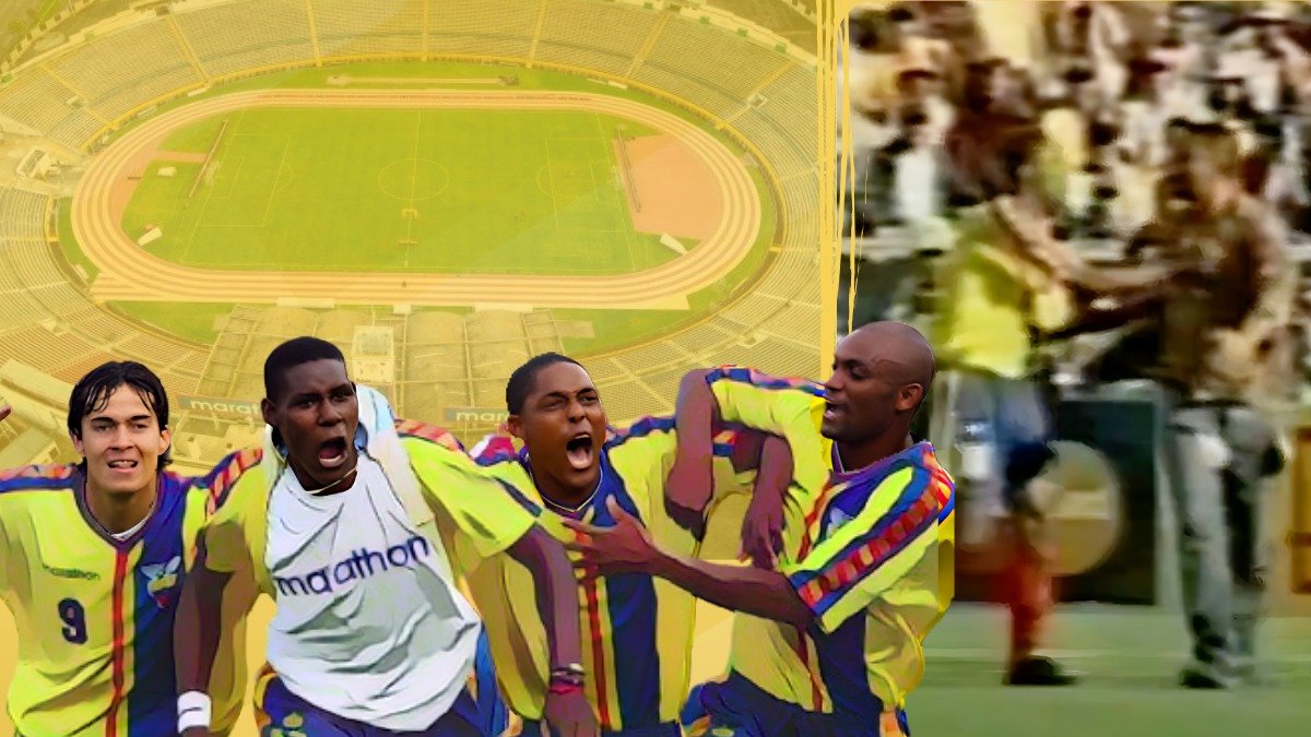 Ecuador recibió a Paraguay en 2001, en un partido hasta ahora recordado.