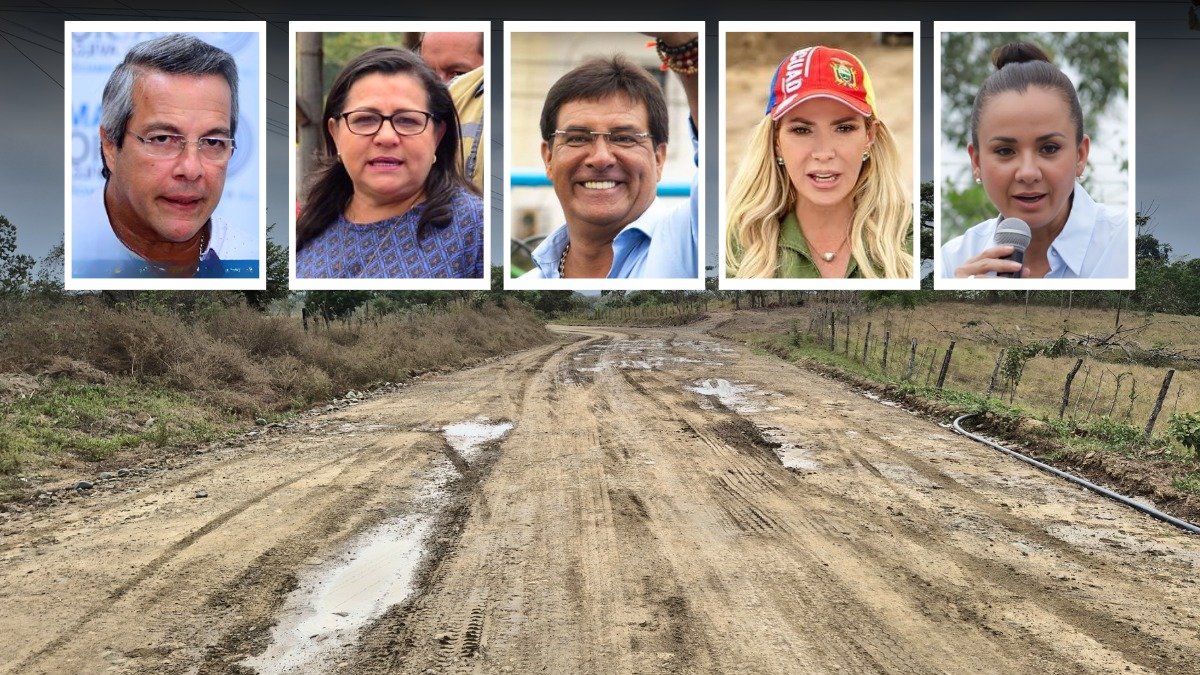 Carretera que conecta al cantón Balzar con Santa Ana permanece en mal estado desde el segundo tramo.
