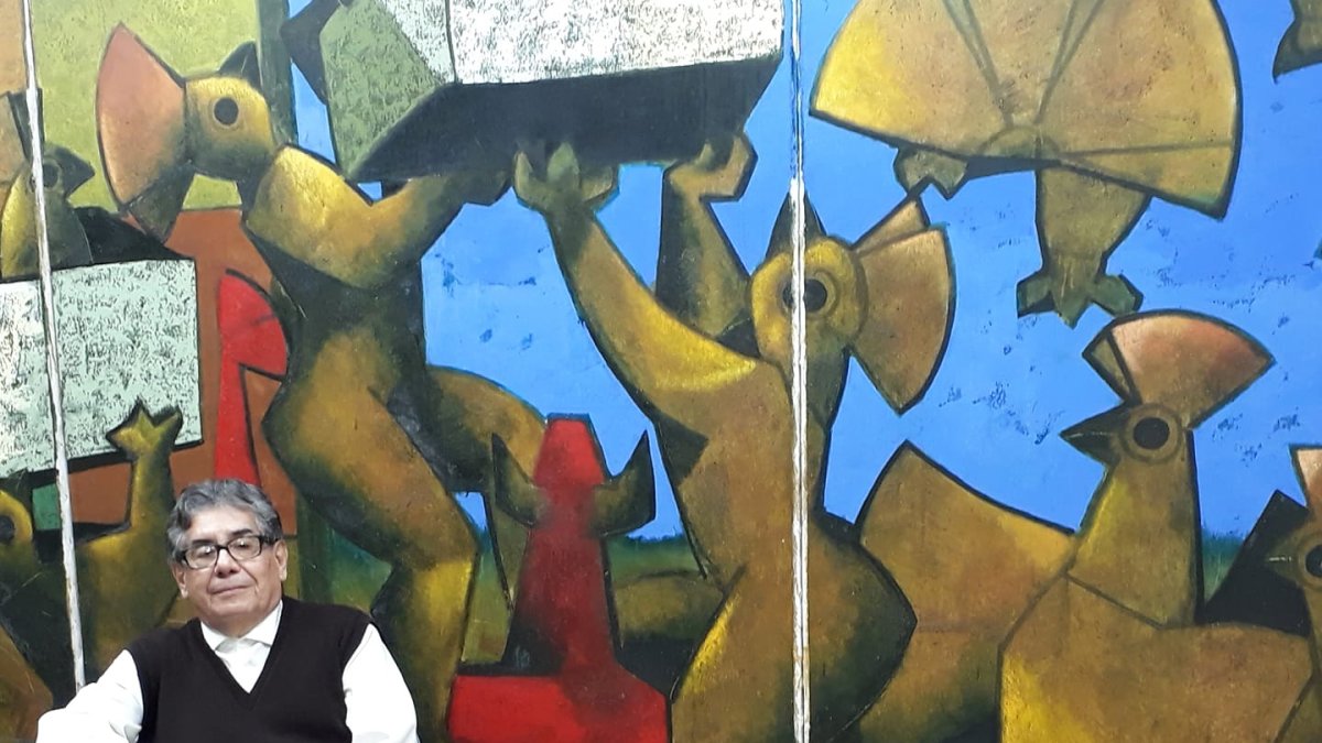 El portovejense Héctor Alvarado Garay (1949-2024) formó parte del colectivo cultural guayaco Sicoseo, en los setenta. Una de sus muchas facetas