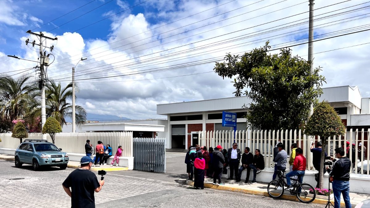 Baltazar Ushca estuvo hospitalizado en Solca de Chimborazo.