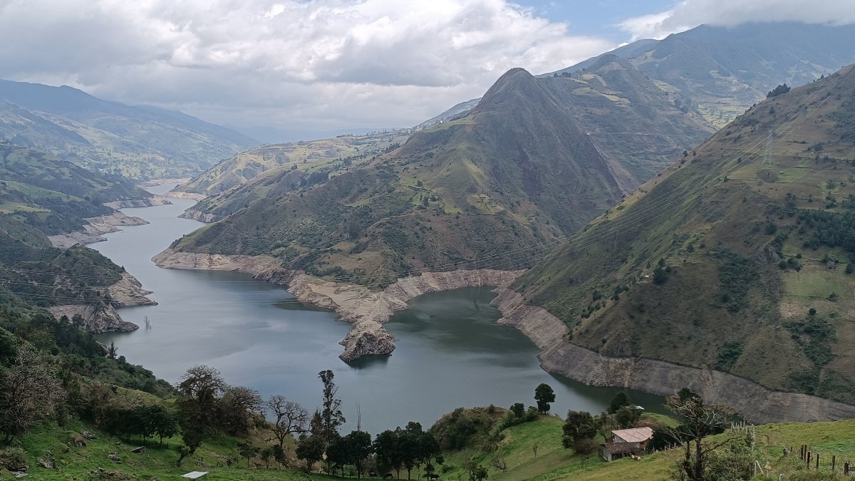 Hidroeléctrica. Lluvia del jueves 10 de octubre de 2024 aportó mínimamente a la cota de Mazar.