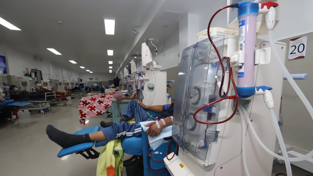 La mitad de los pacientes que han fallecido por falta de diálisis se registraron entre agosto y octubre de 2024.