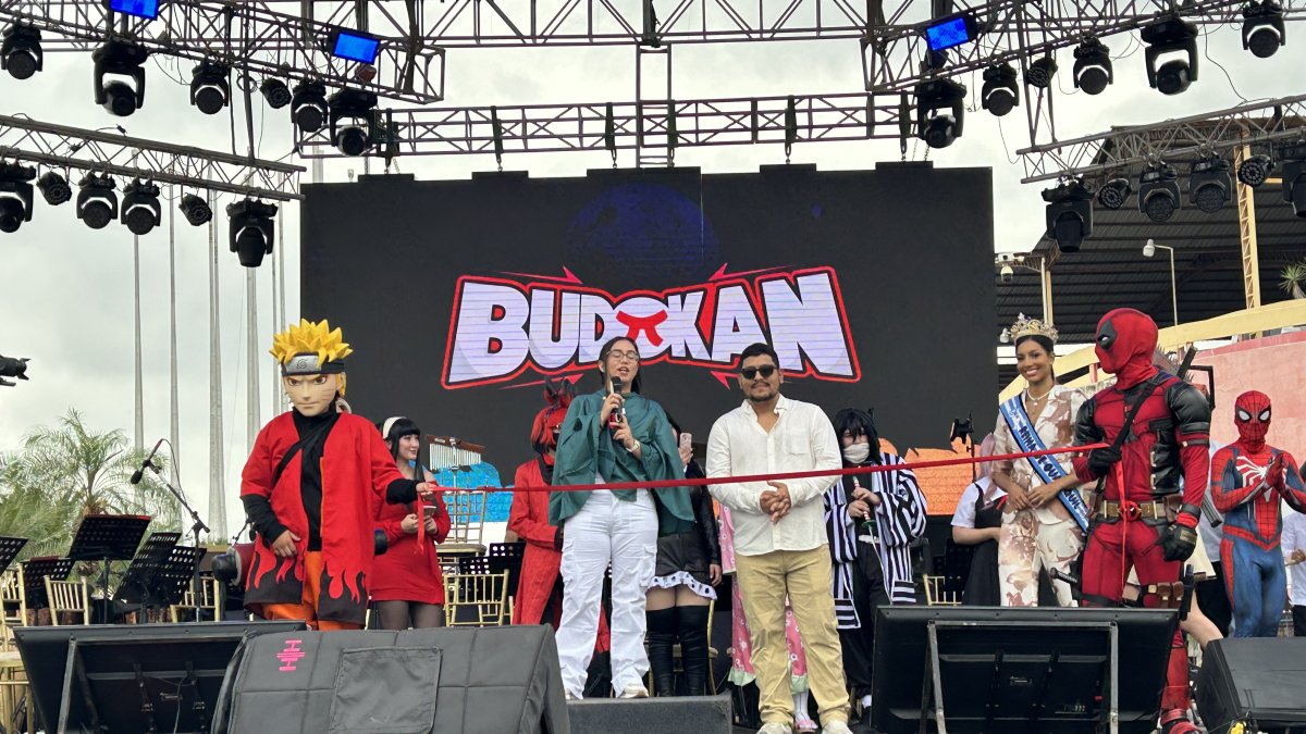 La inauguración del Budokan se formalizó con el corte de cinta a cargo de la vicealcaldesa de Guayaquil, Blanca López.