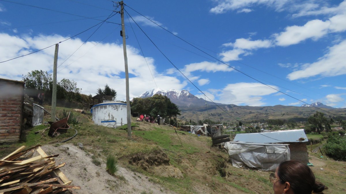 Dato. La familia de Baltazar Ushca planifica la construcción de un museo en la propiedad del último hielero del Chimborazo.