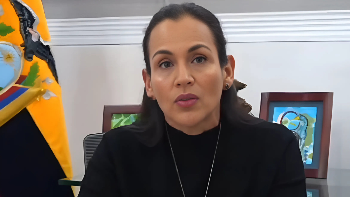 La ministra de Ambiente y Energía, Inés Manzano.