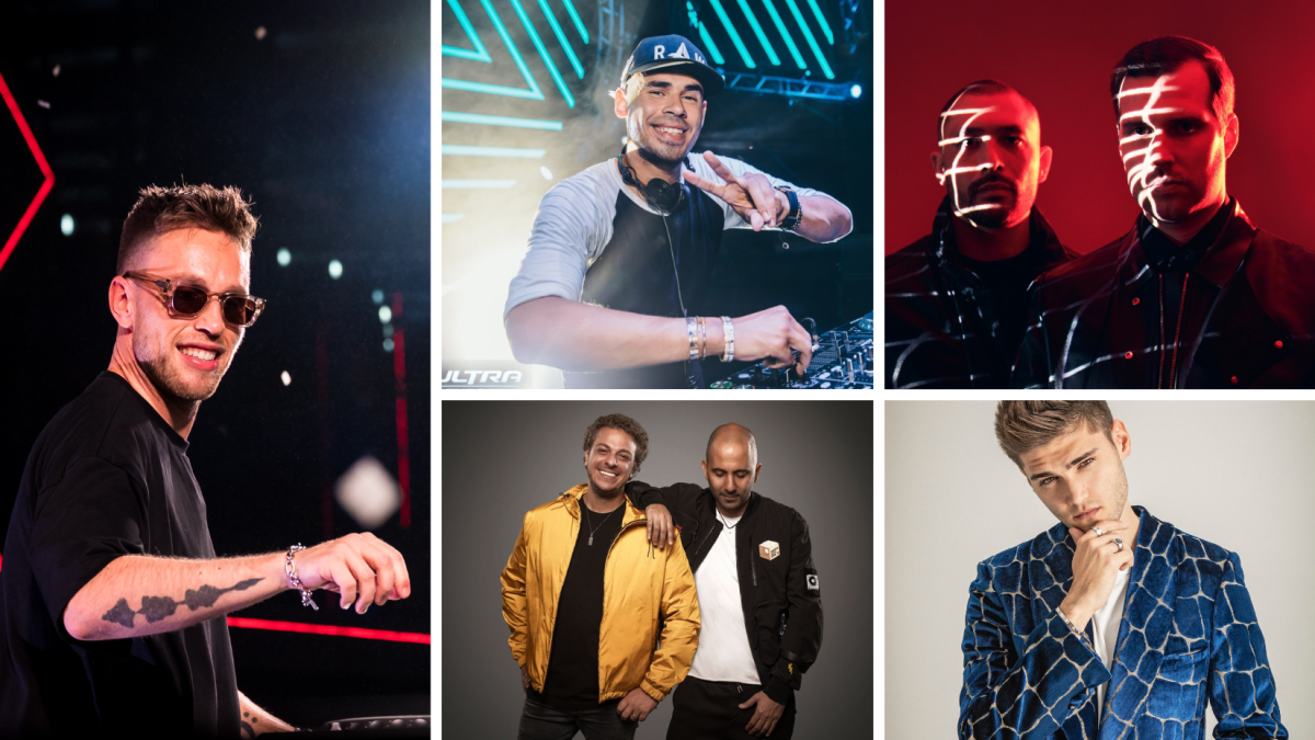 Artistas participantes del Road to ultra en Quito.