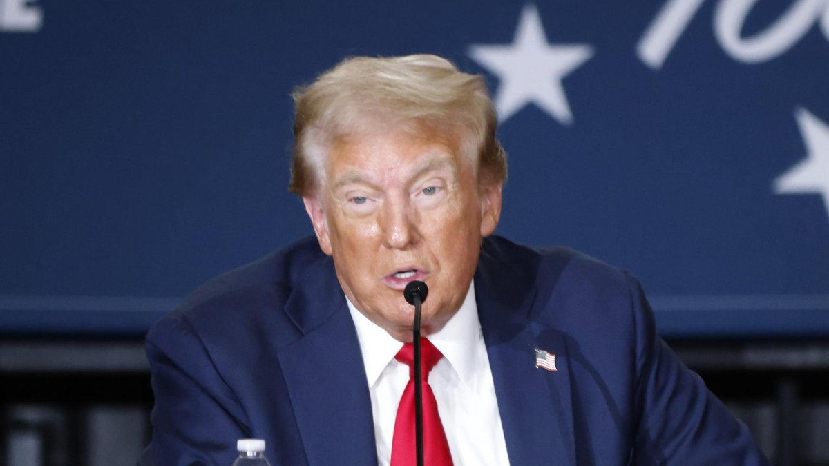 El candidato republicano a la presidencia de EE.UU., el expresidente Donald Trump, en unos de sus recientes mitines.