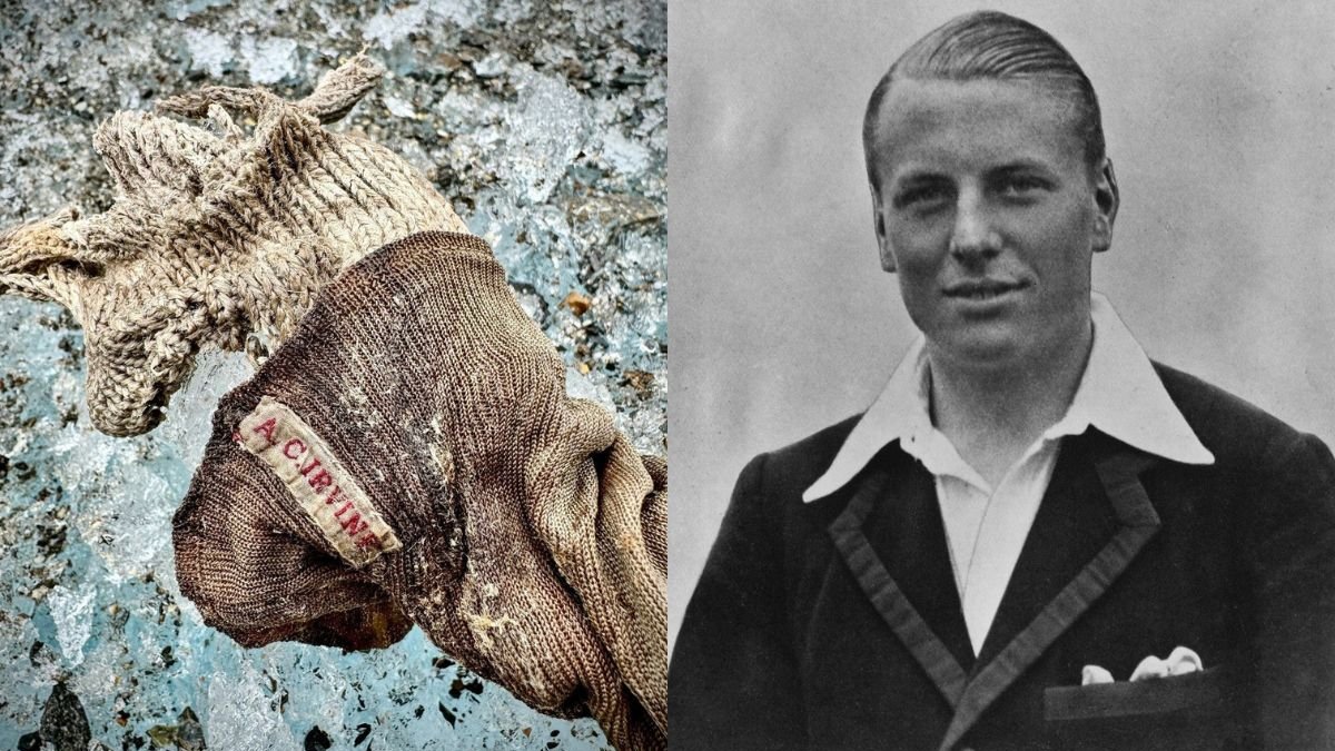 Posibles restos de Andrew “Sandy” Irvine.