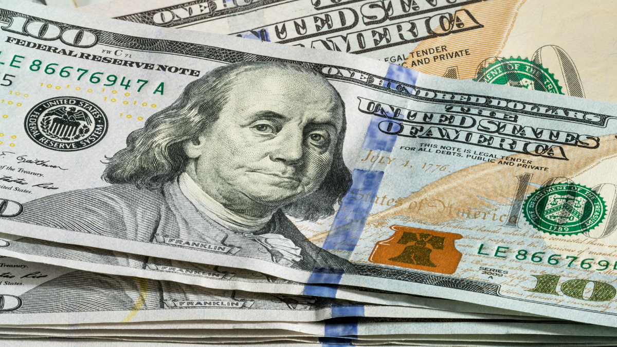 Así luce actualmente el billete de 100 dólares.