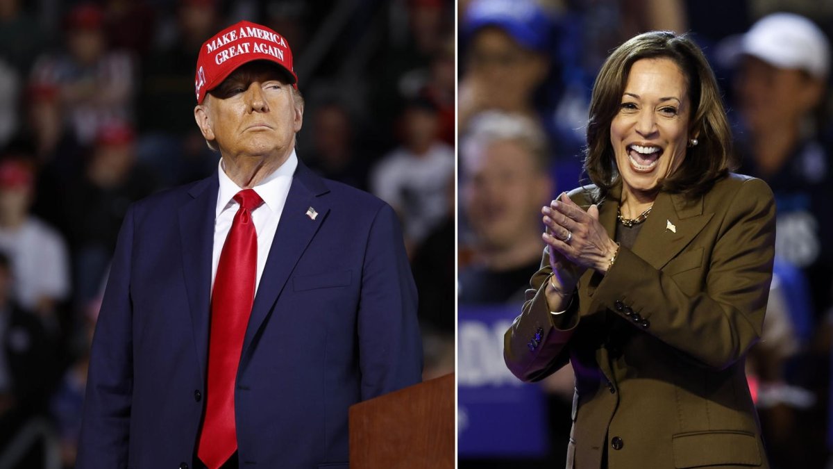 Donald Trump y Kamala Harris, aparecen en diferentes actos de su contienda electoral camino al 5 de noviembre.