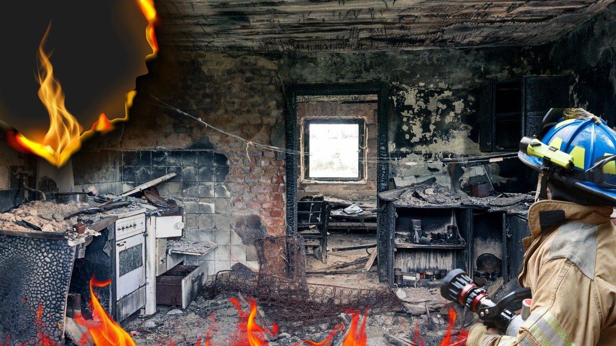 Una persona resultó con quemaduras.