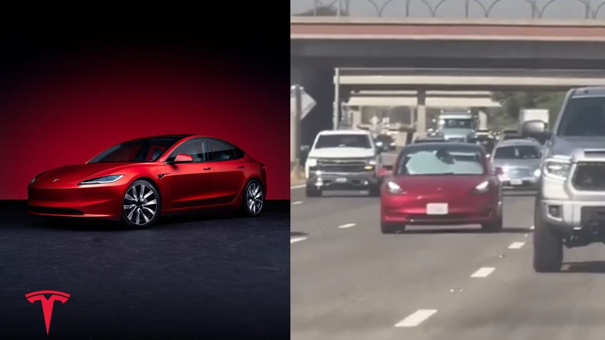 Conductor deja su Tesla en piloto automático mientras duerme.