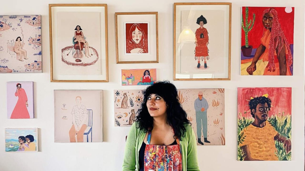 Exposición Ancestras, de Polett Zapata, en el Museo Nahím Isaías (Guayaquil).