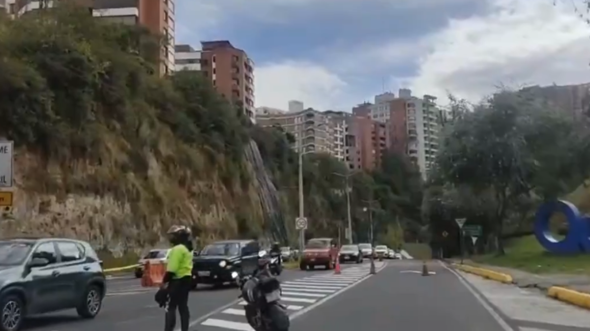 El contraflujo del túnel Guayasamín funciona en dos horarios, de lunes a viernes.