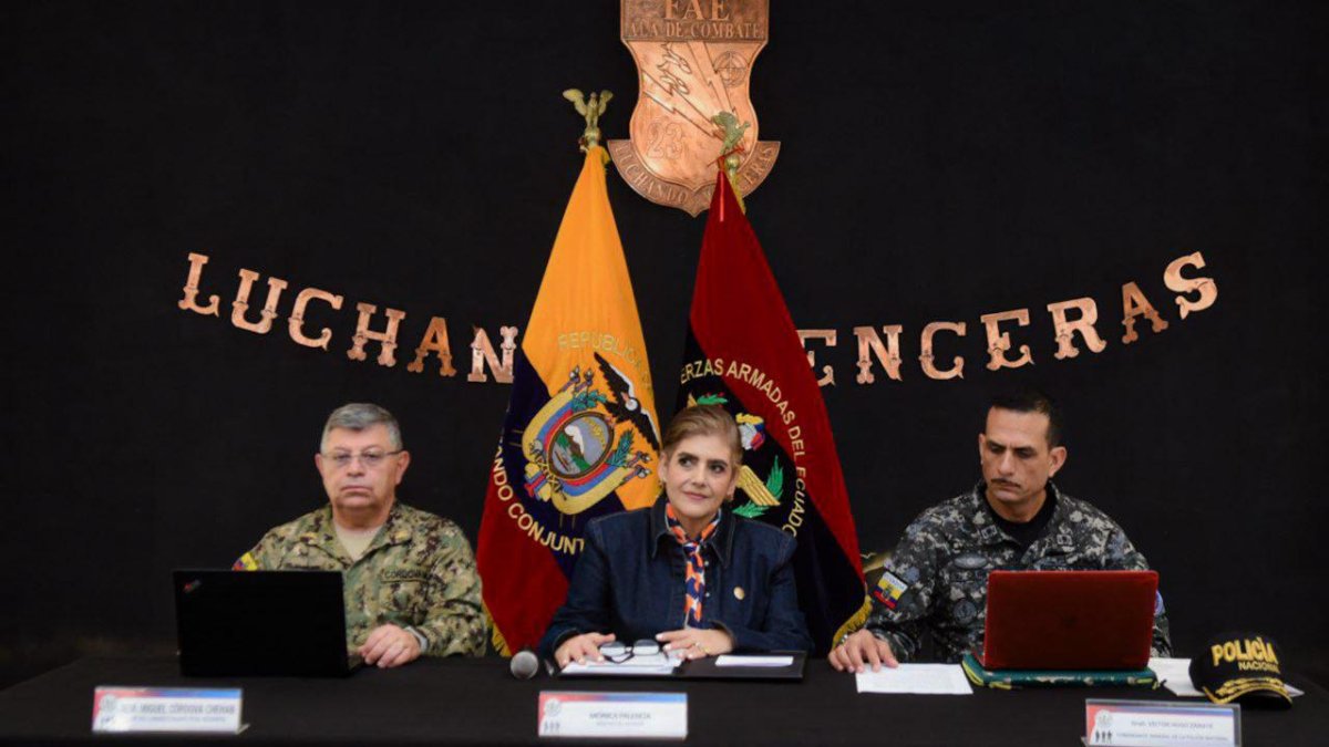 Caso. Las autoridades expusieron una disminución de delitos en todo el país pese a las masacres ocurridas en Durán