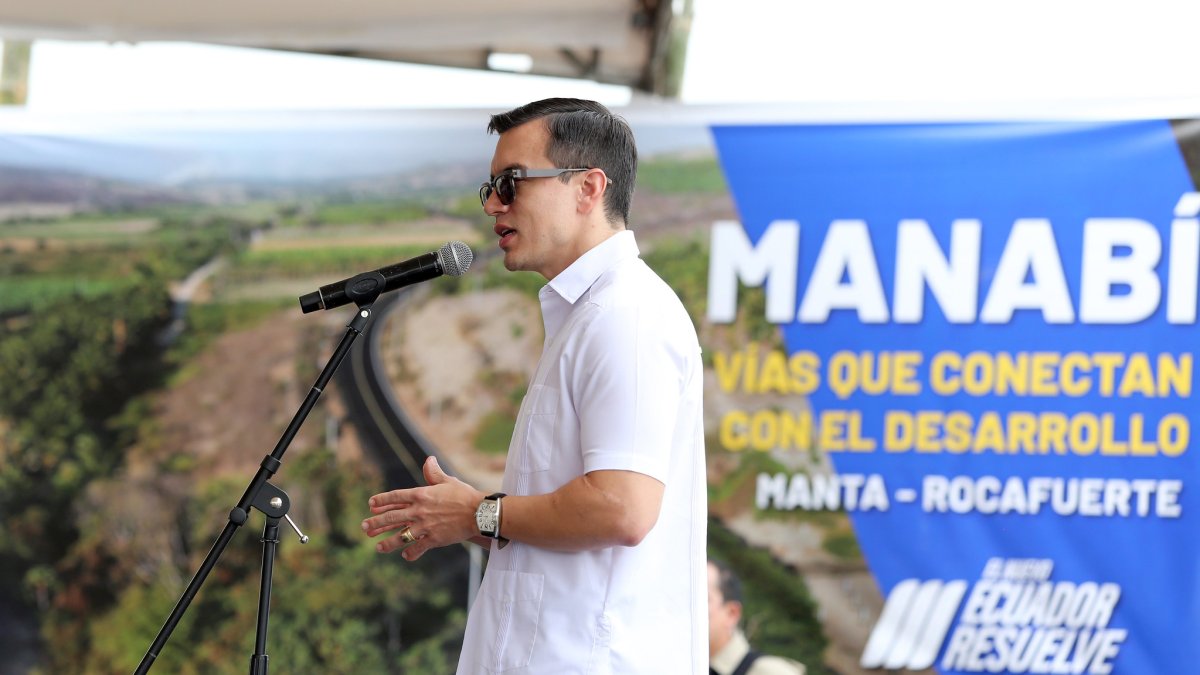 El presidente Daniel Noboa reformó la Ley de Comunicación.