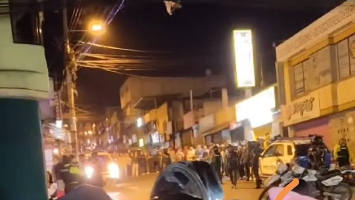 El hecho ocurrió la noche de este 16 de octubre.