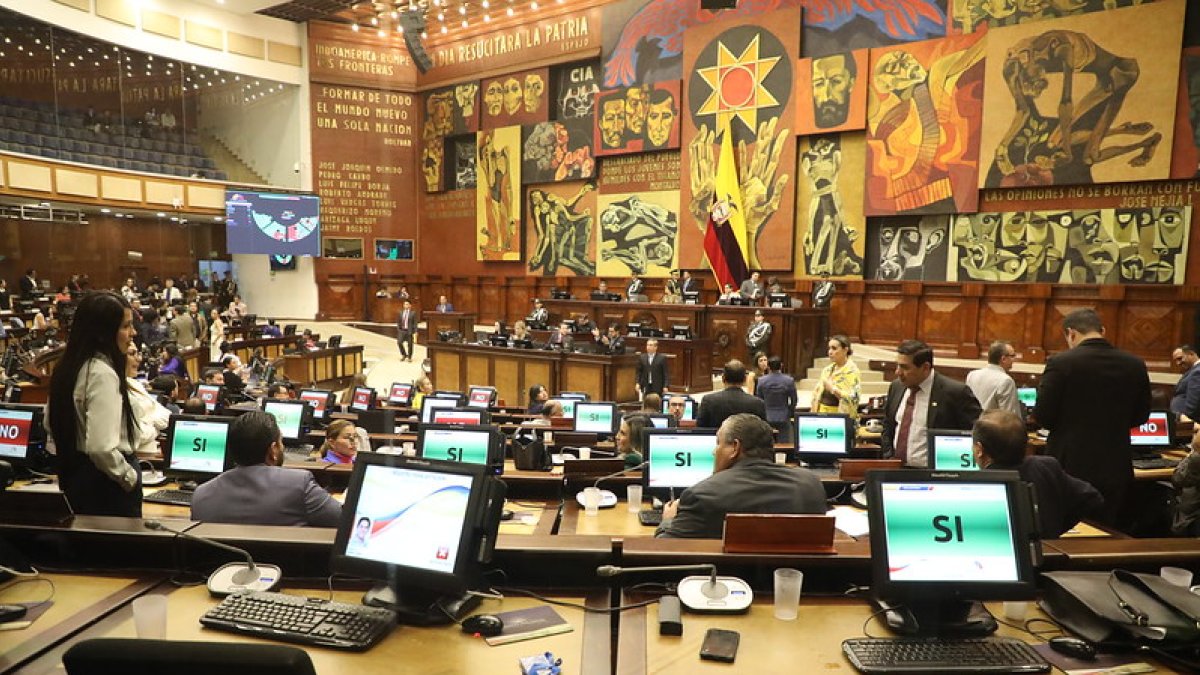 Pleno. 89 de 132 asambleístas que se registraron para la votación, aprobaron continuar con el juicio a la ministra Mónica Palencia.