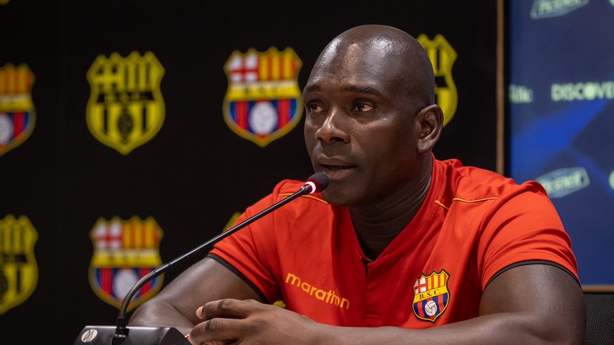 Segundo Castillo se estrenará como técnico de Barcelona SC en el Clásico del Astillero.