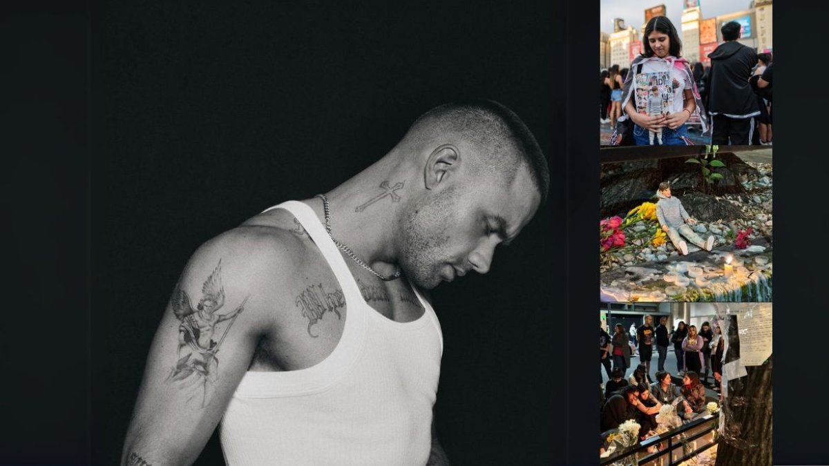 Los fanáticos de Liam Payne acamparon afuera del hotel en honor al artista.