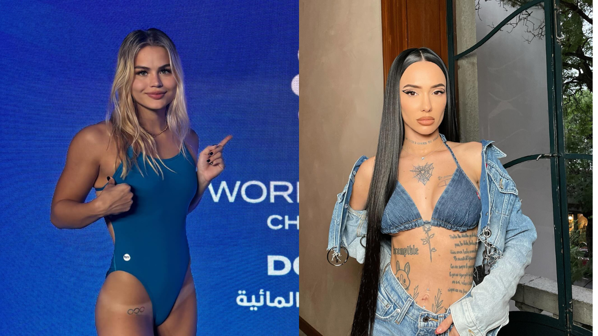La exnadadora olímpica y la cantante argentina crearon cuentas en una página para adultos.
