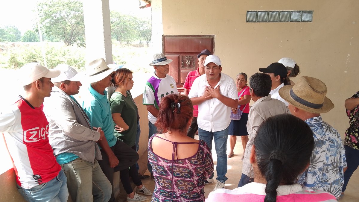 Efecto. Dirigentes de 70 recintos afectados expresaron su malestar.