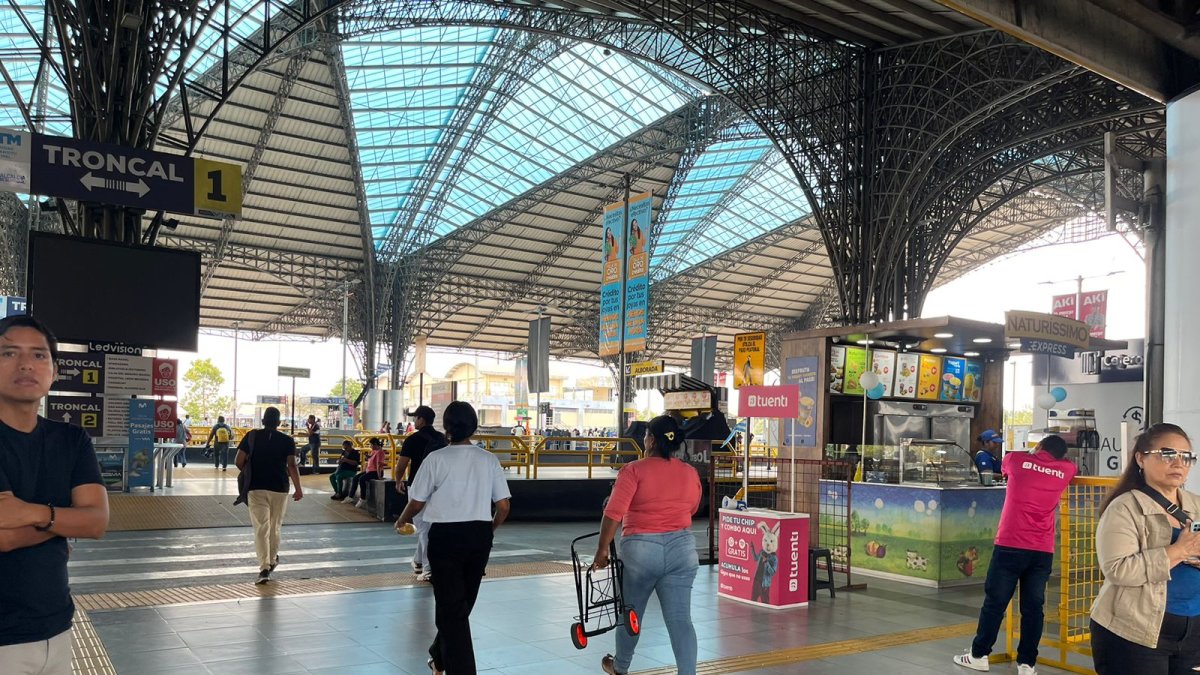 Puntos como la terminal Río Daule incrementaron el número de brigadistas.