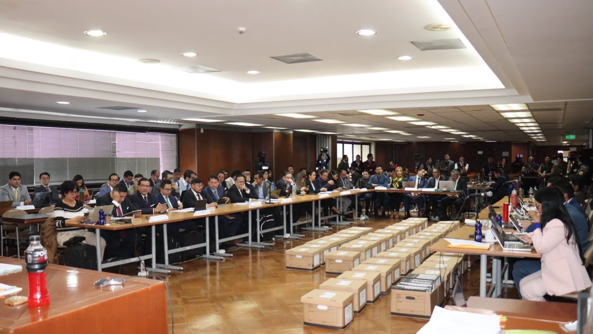 La diligencia se instaló este lunes 21 de octubre de 2024.