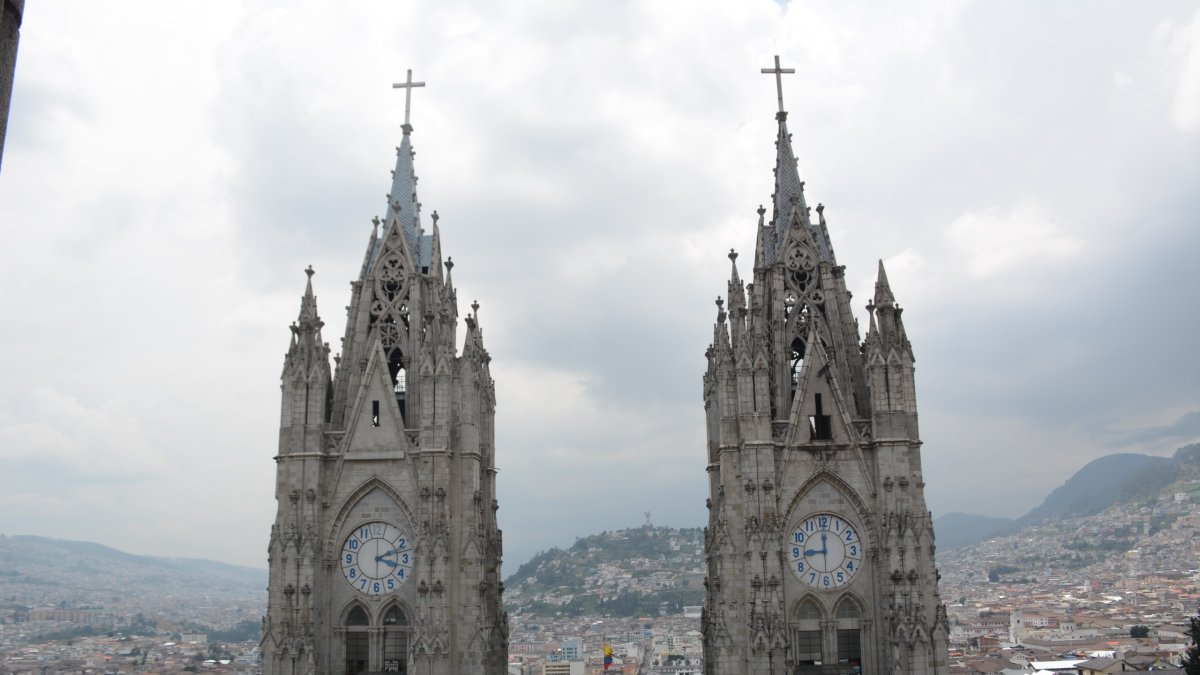 Los participantes deben dibujar lo que más le gusta de Quito.
