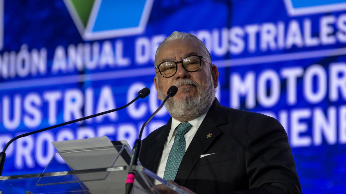 Empresario. Alejandro Malagón Barragán, presidente de la Confederación de Cámaras Industriales de México.