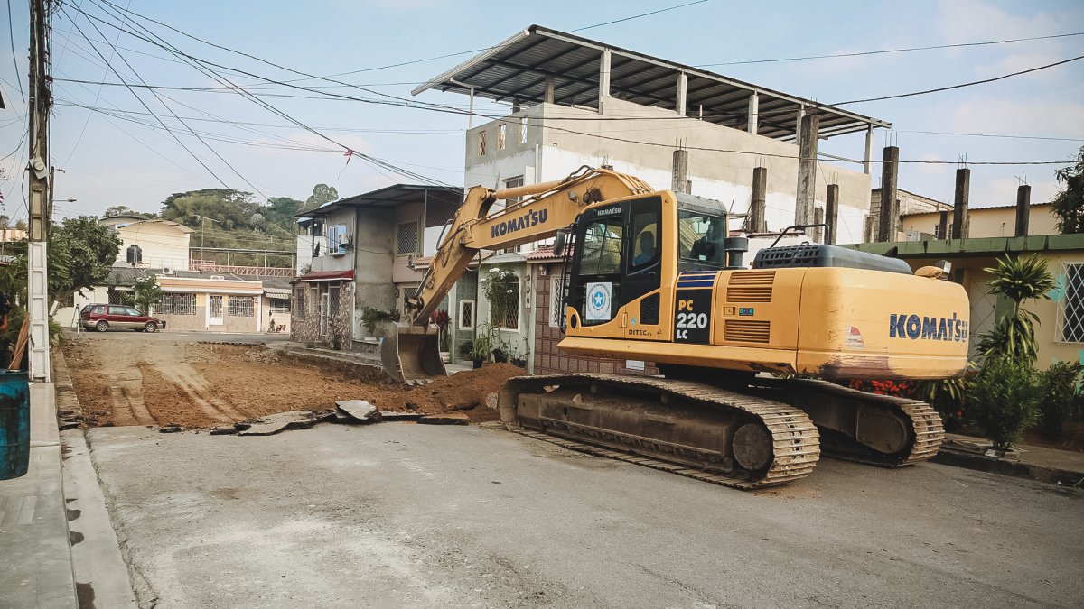 Las maquinarias ya se encuentran laborando