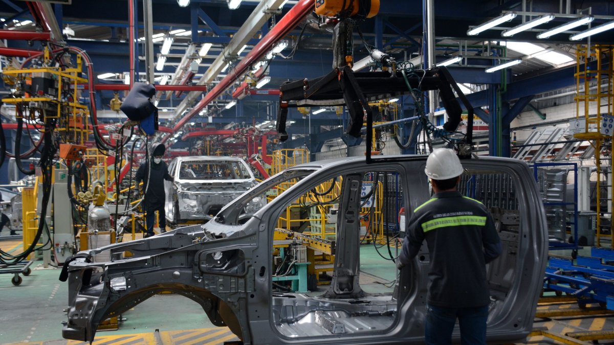 Industria. Una de las plantas de GM.