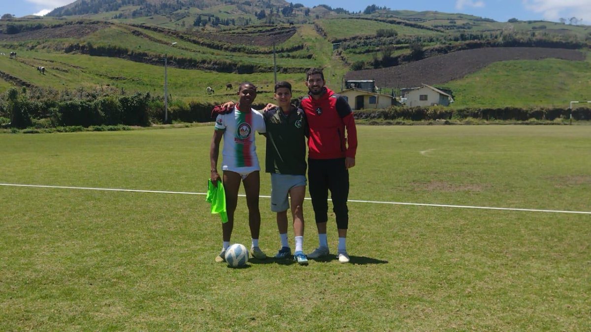 Foto de Jorge Pinos en Mushuc Runa, subida a sus redes sociales en las ultimas horas.