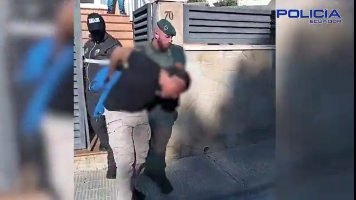 Alias Comandante Willy fue detenido en un operativo conjunto con la Guardia Civil de España.