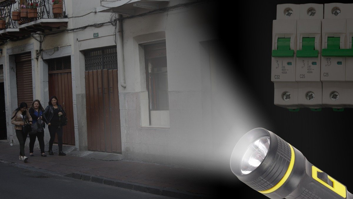Apagones en Quito continuarán la próxima semana.