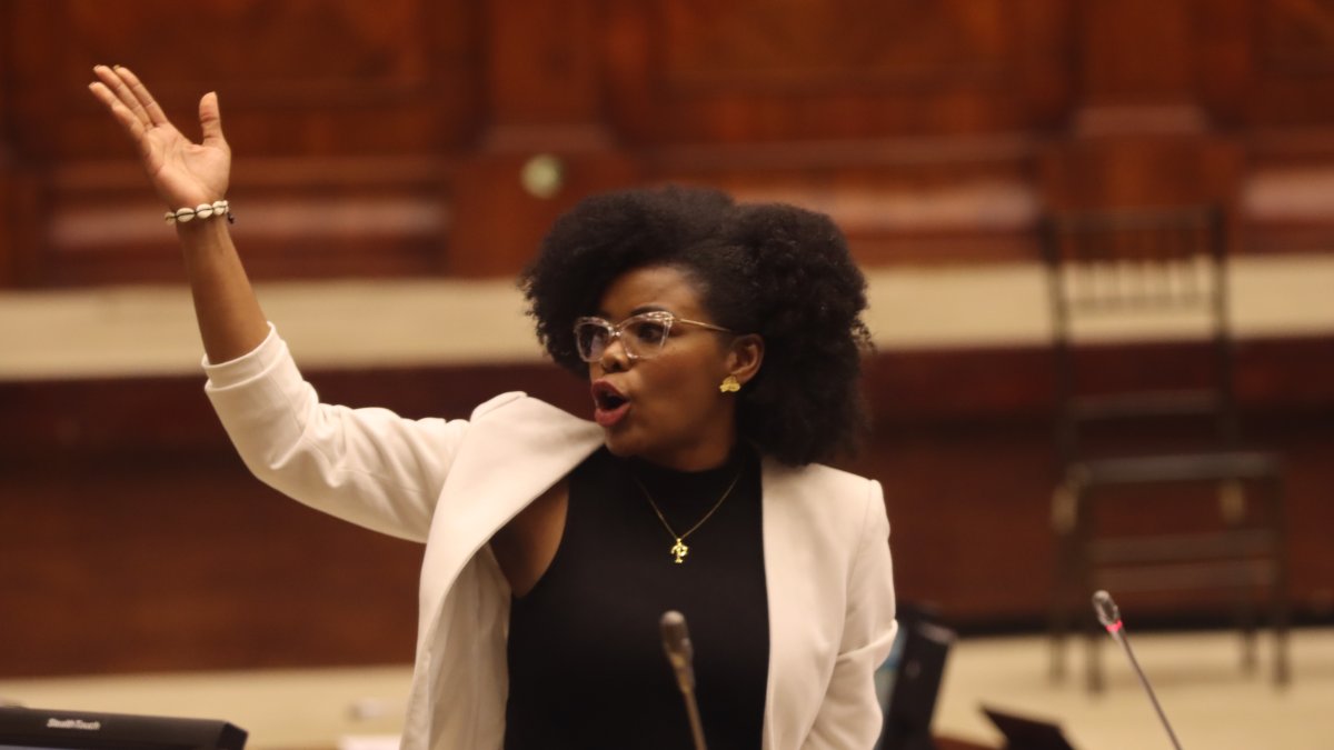 Paola Cabezas fue una de las legisladoras interpelantes en el juicio político a la ministra Palencia.