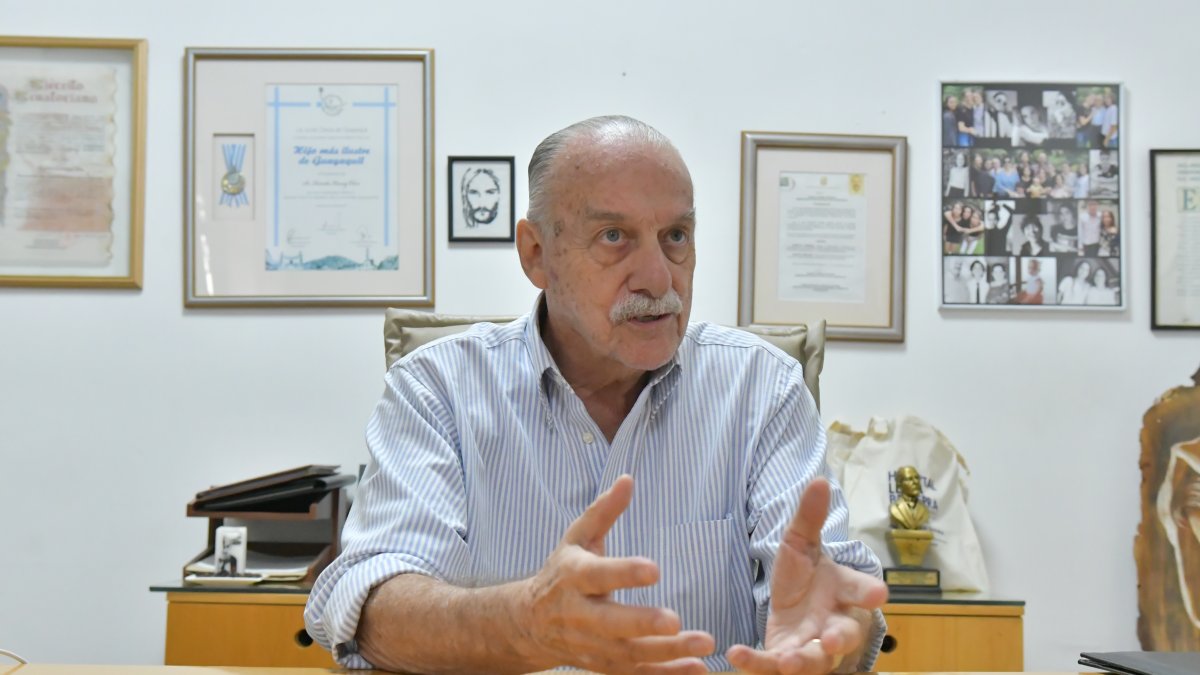 Diálogo. Tras 15 años al frente de la Benemérita Sociedad Protectora de la Infancia, Ricardo Koenig deja su cargo en medio de una severa crisis financiera.