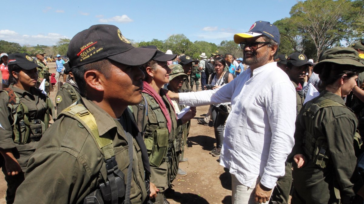 El líder y número dos de las FARC, Luciano Marín Arango, 