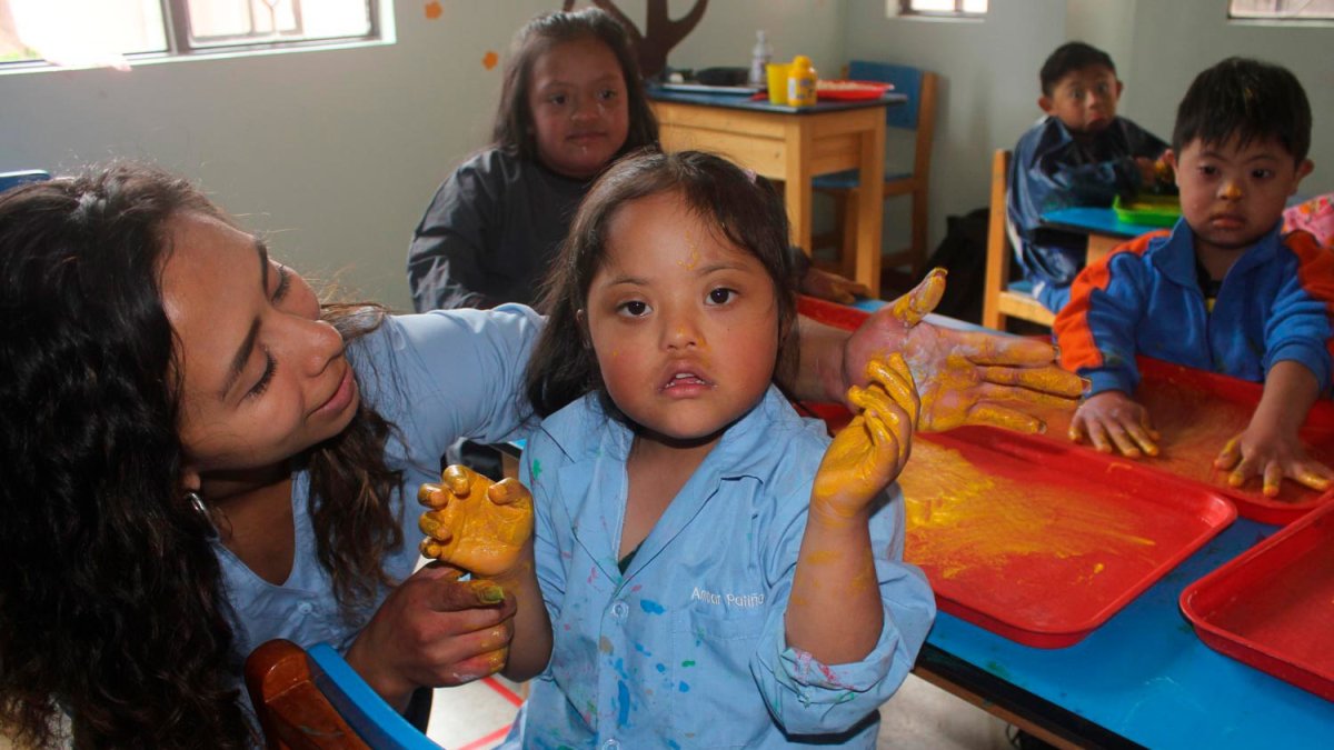 Fundación El Triángulo atienden a 153 niños y jóvenes con discapacidad intelectual.