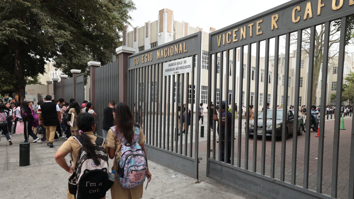 Las clases están suspendidas.