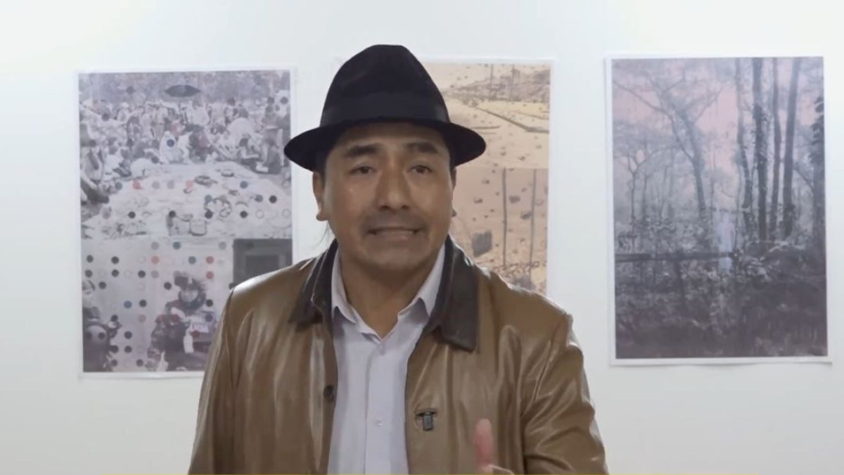 Pronunciamiento. El aspirante a la presidencia de Ecuador por Pachakutik, Leonidas Iza propuso alternativas para evitar la especulación de precios.