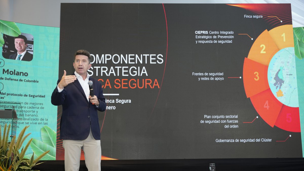 Foro. Una de las conferencias de seguridad en Banana Time Guayaquil 2024.