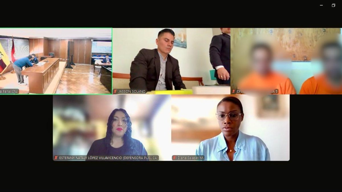 Proceso. De los cuatro procesados dos están fuera del país y se ha solicitado ayuda a la Interpol para la búsqueda de los mismos.