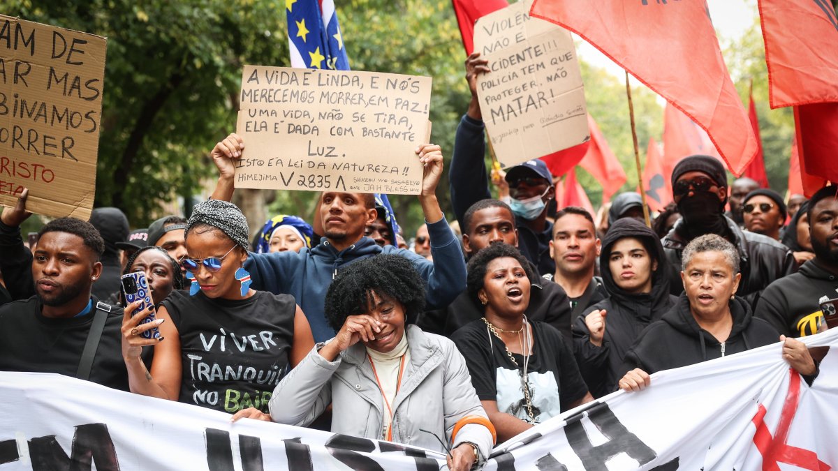 Protestas por derechos raciales en Portugal