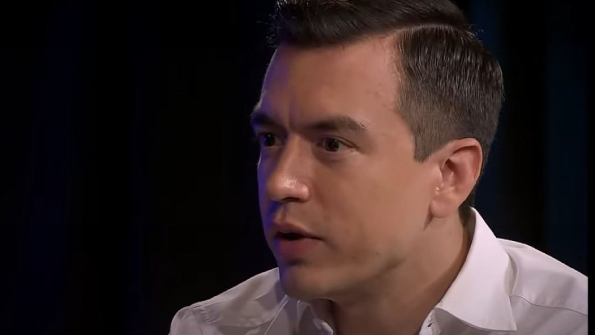 Acciones. El presidente Daniel Noboa indicó que la guerra interna cuesta $1200 millones de dólares al año.