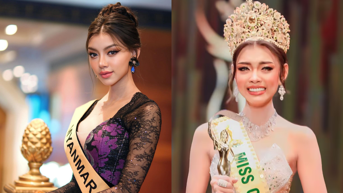 Miss Grand Myanmar, Thae Su Nyein, fue vista llorando descalza en su hotel tras quedar en el tercer lugar del certámen.