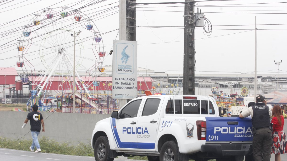 El domingo 27 de octubre ocurrió un en los juegos mecánicos ubicados en la explanada del Centro Comercial de la Av. León Febres Cordero, sector La Aurora.