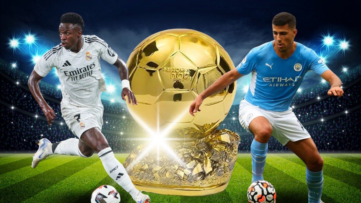 Vinícius Júnior y Rodri son los favoritos para ganar el Balón de Oro.